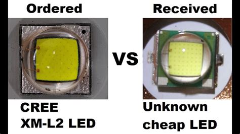 real vs fake cree led